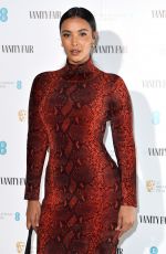 MAYA JAMA at Vanity Fair EE Rising Star Baftas Pre-party in London 01/22/2020