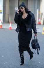 MAYA JAMA Leaves BBC Radio One in London 01/04/2020
