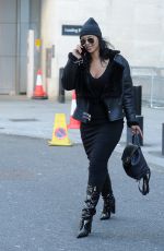 MAYA JAMA Leaves BBC Radio One in London 01/04/2020