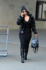 MAYA JAMA Leaves BBC Radio One in London 01/04/2020