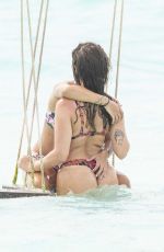 MEGAN BARTON HANSON and CHELCEE GRIMES in Bikinis at a Beach in Maldives 01/23/2020
