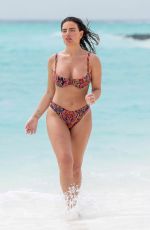 MEGAN BARTON HANSON and CHELCEE GRIMES in Bikinis at a Beach in Maldives 01/23/2020