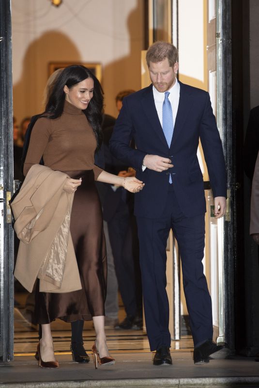 MEGHAN MARKLE at Canada House in London 01/07/2020