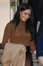 MEGHAN MARKLE at Canada House in London 01/07/2020