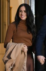 MEGHAN MARKLE at Canada House in London 01/07/2020