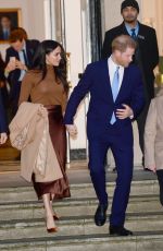 MEGHAN MARKLE at Canada House in London 01/07/2020