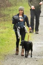 MEGHAN MARKLE Out at a Park in Victoria, Canada 01/20/2020