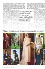 MICHELLE DOCKERY im Tatler Magazine, UK February 2020