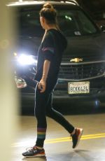MILA KUNIS at a Medical Building in West Hollywood 01/10/2020
