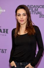 MILA KUNIS at Four Good Days Premiere at 2020 Sundance Film Festival 01/25/2020