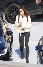 MILA KUNIS Heading to a Meeting in Beverly Hills 01/21/2020
