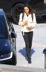 MILA KUNIS Heading to a Meeting in Beverly Hills 01/21/2020