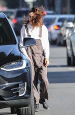 MILA KUNIS Out and About in Los Angeles 01/31/2020