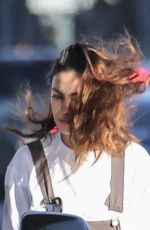 MILA KUNIS Out and About in Los Angeles 01/31/2020