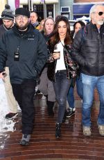 MILA KUNIS Out and About in Park City 01/25/2020