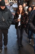 MILA KUNIS Out and About in Park City 01/25/2020