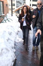 MILA KUNIS Out at Sundance Film Festival in Park City 01/25/2020