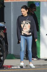 MILA KUNIS Out for Coffee in Beverly Hills 01/27/2020