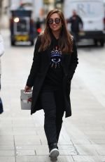 MILEENE KLASS Leaves Smooth Radio in London 01/04/2020