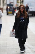 MILEENE KLASS Leaves Smooth Radio in London 01/04/2020
