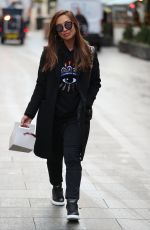 MILEENE KLASS Leaves Smooth Radio in London 01/04/2020