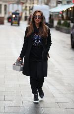 MILEENE KLASS Leaves Smooth Radio in London 01/04/2020