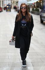 MILEENE KLASS Leaves Smooth Radio in London 01/04/2020