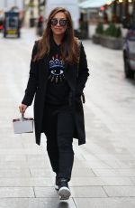 MILEENE KLASS Leaves Smooth Radio in London 01/04/2020