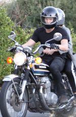 MILEY CYRUS and Cody Simpson Out in Calabasas 01/23/2020