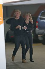 MILY CYRUS and Cody Simpson Leaves Cedar Sinai Hospital in Los Angeles 01/16/2020