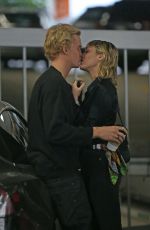 MILY CYRUS and Cody Simpson Leaves Cedar Sinai Hospital in Los Angeles 01/16/2020