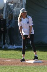 MIRA SORVINO at California Strong Celebrity Softball Game in Malibu 01/12/2020