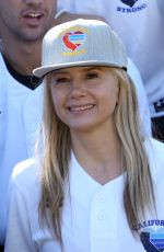 MIRA SORVINO at California Strong Celebrity Softball Game in Malibu 01/12/2020