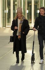 MOLLIE KING and Matt Edmondson Leaves BBC Radio in London 01/04/2020