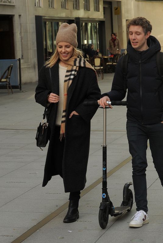 MOLLIE KING and Matt Edmondson Leaves BBC Radio in London 01/04/2020