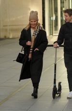 MOLLIE KING and Matt Edmondson Leaves BBC Radio in London 01/04/2020