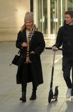 MOLLIE KING and Matt Edmondson Leaves BBC Radio in London 01/04/2020