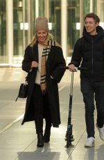 MOLLIE KING and Matt Edmondson Leaves BBC Radio in London 01/04/2020