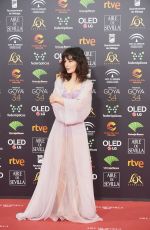 NADIA DE SANTIAGO at 34th Goya Cinema Awards 2020 in Madrid 01/25/2020