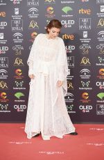 NAJWA NIMRI at 34th Goya Cinema Awards 2020 in Madrid 01/25/2020