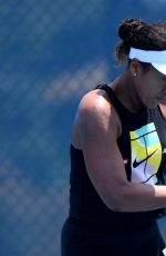 NAOMI OSAKA at 2020 Brisbane International Previews 01/04/2020