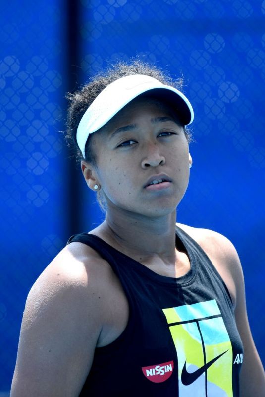 NAOMI OSAKA at 2020 Brisbane International Previews 01/04/2020