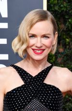 NAOMI WATTS at 77th Annual Golden Globe Awards in Beverly Hills 01/05/2020