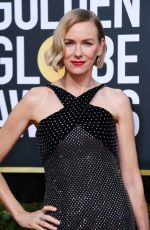 NAOMI WATTS at 77th Annual Golden Globe Awards in Beverly Hills 01/05/2020