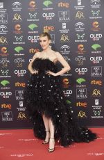NATALIA DE MOLINA at 34th Goya Cinema Awards 2020 in Madrid 01/25/2020