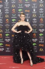 NATALIA DE MOLINA at 34th Goya Cinema Awards 2020 in Madrid 01/25/2020