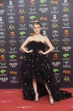 NATALIA DE MOLINA at 34th Goya Cinema Awards 2020 in Madrid 01/25/2020