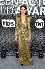 NATALIA DYER at 26th Annual Screen Actors Guild Awards in Los Angeles 01/19/2020