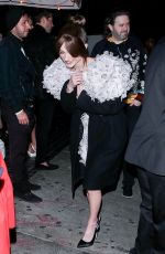 NATALIA DYER Leaves EW Party in West Hollywood 01/18/2020