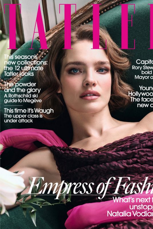 NATALIA VODIANOVA in Tatler Magazine, UK March 2020
